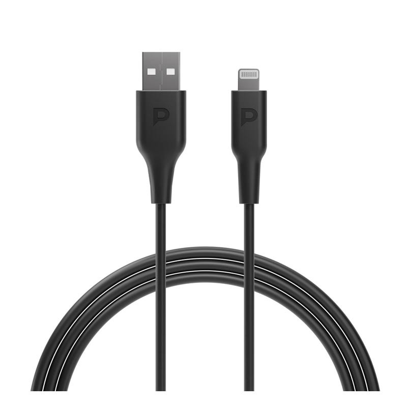 Powerology USB-A to Lightning Cable 3M Black