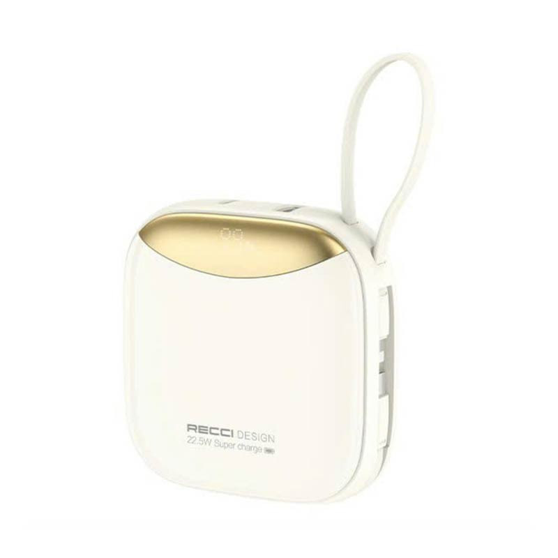 Recci Powerbank RPB-P20 20000 mAh 22.5w (Cream)