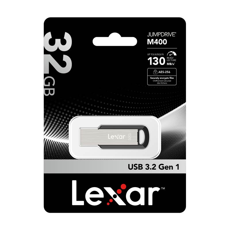 Lexar JumpDrive M400 USB 3.2 Gen 1 Flash Drive 32GB